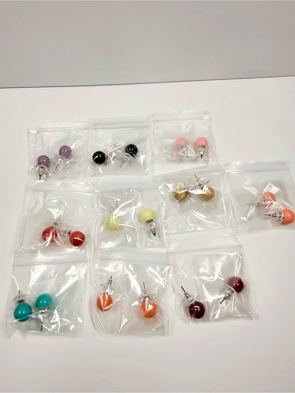 Multicolor Stud Earrings NWT